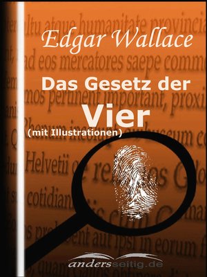 cover image of Das Gesetz der Vier (mit Illustrationen)